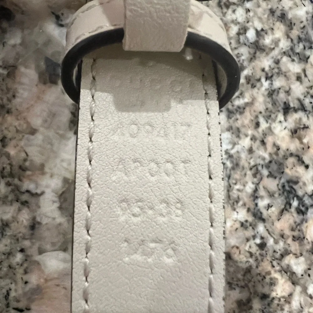 Gucci Calfskin Double GG 20mm Belt